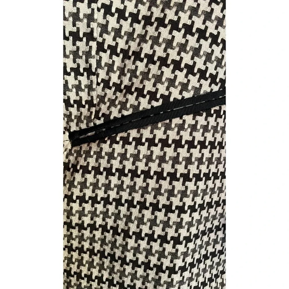 New HM Brown/Cream Houndstooth Blazer/Jacket Size‎ 4 - Picture 7 of 10